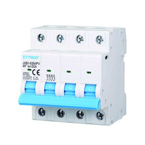 Ettroit Photovoltaischer Magnetischer Thermoschalter 4p Dc 1000v 25a 6ka Belegt 4 Din-Module  Jx6425