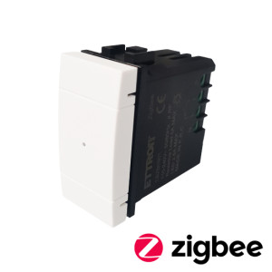 Ettroit Smart Zigbee Tuya 230v Umschalter Weiß Kompatibel Mit Bticino Living – Sku Lbzb0801