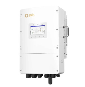 V-Tac Solis S6-Eh3p12k02-Nv-Yd-L Dreiphasiger Hybrid-Wechselrichter 12 Kw Photovoltaikanlage Cei 0-21 Mit Farb-Lcd-Bildschirm – 10 Jahre Garantie