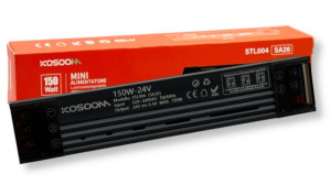 Kosoom Mini Dimmbares Led-Netzteil 24v Dc 150w Slim Ip20 Sa26