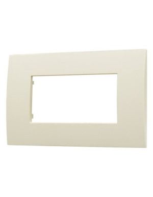 Ettroit Platte Serie Venus 4p Kunststoff Sandfarbe Kompatibel Mit Vimar Arke Va83409