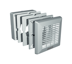 Vortice 22132 F 120/5" Fensterinstallationssatz Für M120/5-Absauggeräte