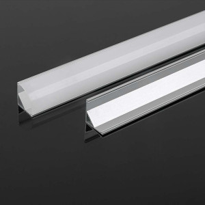 V-Tac Vt-8158 Silberfarbenes Aluminium-Eckprofil Für Led-Streifen Led 2000*15,8*15,8 Mm – 10322