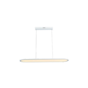 V-Tac Vt-7821 Led-Kronleuchter, 24 W, Ovale Abgehängte Deckenleuchte, 80 X 100 Cm, Modernes Design, Weißes Licht, 3000 K – 10048