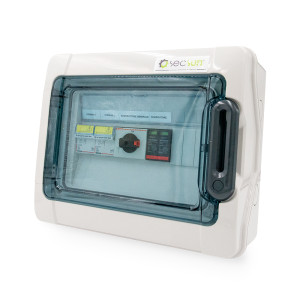 Secsun Qcm1602l Dc-Feldpanel 2 Strings Parallel 600 Vdc Photovoltaikanlage