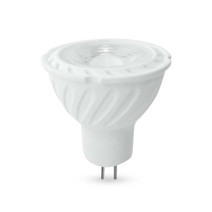 V-Tac Led Strahler Gu5.3 Mr16 6w 12v 38° Licht 3000k Mit Transparenter Abdeckung 212071