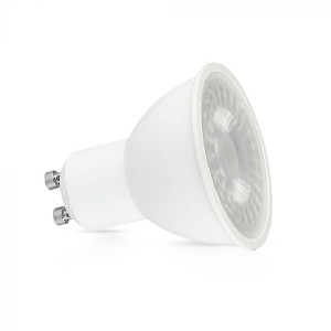 V-Tac Led-Strahler Gu10 7,5w 110° Mit Transparenter Abdeckung, 3000k Licht 218721