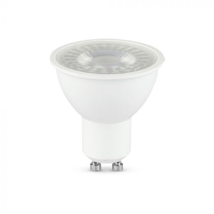 V-Tac Led Lampe 7,5w Gu10 38° Spotlight Transparente Abdeckung Kaltweißes Licht 6500k 218771