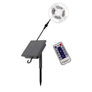 V-Tac Solar-Led-Streifen-Set – 1,2 W – 3000 K – Led-Streifen Mit Photovoltaik-Panel, Ip67 – 23044