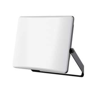 V-Tac V‑tac 30w Led-Flutlicht Mit Mattweißem Diffusor, Schwarzem Rahmen, 3-In-1 Einstellbarer Cct, Ip65 – 23769