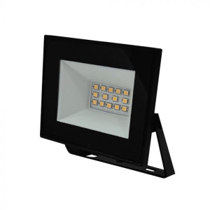 V-Tac Slim Led-Flutlicht 10 W Smd 6500 K Ip65 Schwarz Mit Integriertem Treiber – Sku 23974