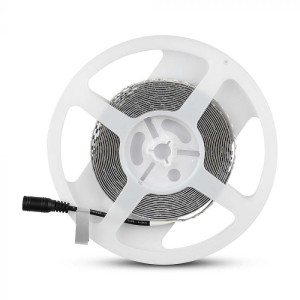 V-Tac Pro Vt-5-120 Samsung Chip Smd2835 Led Strip 12w/m 120led/mt 12v 5m Naturweiß 4000k Ip20 - Sku 21324