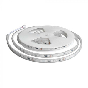 V-Tac Magic Led Strip Kit Smd5050 13w/m 60 Leds/m Rgb 5m Kompatibel Mit Magic Home Pro + Fernbedienung Und Netzteil Ip65 - 23146