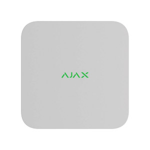 AJAX 16-Kanal 4k Uhd Ip Nvr (Backup Bis Zu 16 Tb), Onvif/rtsp-Kompatibel, Mit Jetsparrow-Technologie Und Smartbracket 70934.122.Wh