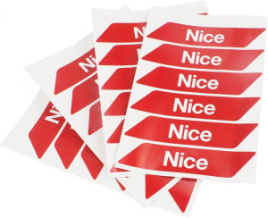 Nice Schöne Wa10 Rote Reflektierende Klebestreifen – 24 Stück
