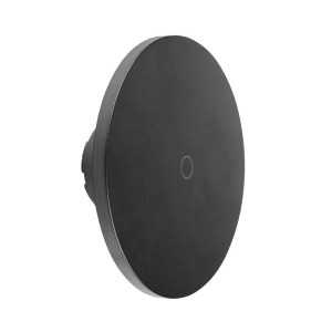 V-Tac Vt-83012 Runde Led-Wandleuchte 12w 16*16cm Schwarze Farbe 3in1 Dimmbar Ip65 - 7853