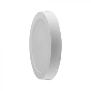 V-Tac Vt-60012 Rundes Mini-Led-Panel, 12 W, Oberflächenmontiertes Panel, 100 Lm/w, Natürliches Weißes Licht, 4000 K – 7874