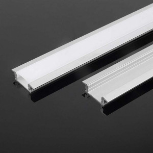 V-Tac Vt-8156 Aluminiumprofil Für Led-Streifen, Silberfarben, Led-Streifen, Satiniert, 2 M, 2000 X 24,7 X 7 Mm – 10320