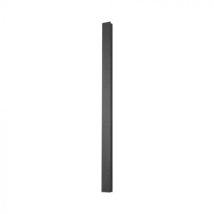 V-Tac Vt-1173 Led Lineare Wandleuchte Rechteckige Applikation Modernes Design 10w 51cm Anthrazitfarbener Körper Licht 3000k Ip65 - 10429