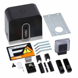 Faac Rapid Kit 800kg Cyclo-Schiebetor-Automatisierungskit 24v-Motor C721 - 105083