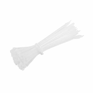 V-Tac Kabelbinder Für Die Verdrahtung Nylon-66 2.5x150mm Weiß 100stk.  - Sku 11161