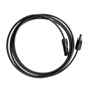 V-Tac 11416 Solarkabel-Verlängerungskabel 2,5 M Mit Mc4-Steckern Und -Buchsen Für Photovoltaik-Solarmodule Farbe Schwarz