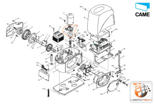 Came Flansch Und Dichtung Motor Bz – 119ribz017