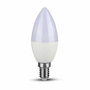 V-Tac Vt-293d 5,5w Led Lampe Bulb Chip Led Samsung Kerze E14 Warmweiß 3000k Dimmbar - Sku 20045