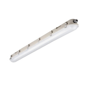 V-Tac Pro Vt-120136e 36w Led Wasserdicht Lampe Mit Notfall-Kit Chip Samsung 120lm/w 120cm Milky Cover 4000k Weißer Körper Ip65 - Sku 2120221