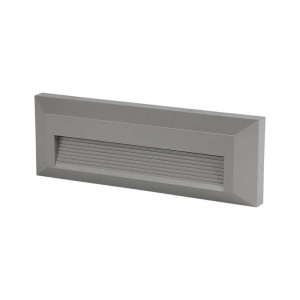 V-Tac Vt-1162 Led-Wandleuchte Aufbauleuchte Steplight 3w 110lm Rechteckig Grau Ip65 211330 Naturweiß 4000k