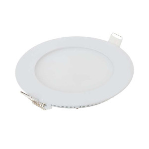 V-Tac Vt-607 Mini Rundes Led-Einbaupanel 6w + Runder Treiber Naturweiß 4000k 214855