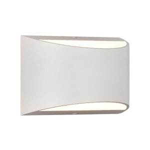 V-Tac Vt-815 Led-Wandleuchte Cobx2pcs 10w Up/down Double Beam Weißaluminium Wandleuchte 4000k Ip54 - Sku 218683