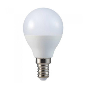 V-Tac Vt-225 4,5w Led Lampe Bulb Chip Samsung Smd E14 P45 Kaltweiß 6400k - Sku 266
