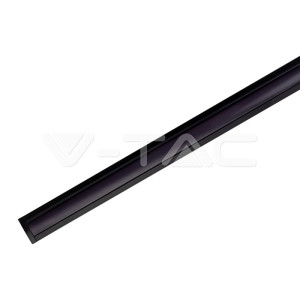 V-Tac Aluminiumprofil 2mt Schwarze Farbe Für Led-Streifen-Deckeninstallation Sku 2878