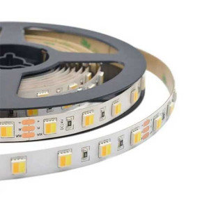 V-Tac Vt-2835 24v Led Streifen Strip Smd2835 5m 24w/m 120led/m Hohe Lumen 120lm/w Farbwechsel 3in1 Wasserdicht Ip65 - Sku 2898
