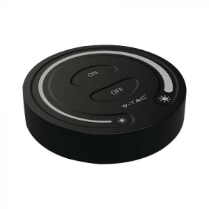 V-Tac Vt-2440 Kabelloser Touch-Dimmer Mit Einstellbarer Helligkeit Für Einfarbige Led-Streifen – Schwarze Farbe – 2920