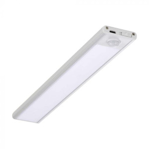V-Tac Led-Barlampe Für Kleiderschrank, Usb Wiederaufladbar, 2 W, Mit Türsensor, Möbelleuchte, Weiß, 3000 K, Sku 2962