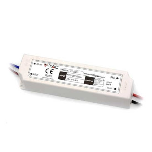 V-Tac Vt-22065 60w Led Slim Netzteil 12v 5a Wasserdicht Ip67 Kunststoff  - Sku 3252