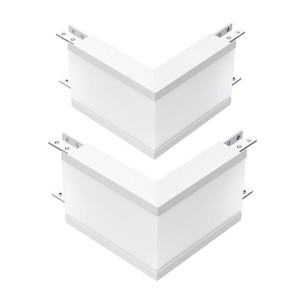 V-Tac Pro Vt-7-41-Lw 10w L Shape 2pcs Stecker-Eingelegt Linear Eingelassen 4000k Weißes Aluminium - Sku 389
