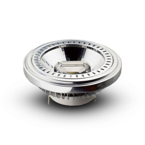 V-Tac Cob Led Strahler Ar111 15w Gx53 12v Natürliches Weißes Licht 40° Sku 4256