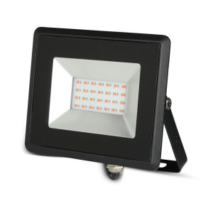 V-Tac Vt-4021 Smd Led Strahler 20w Rot Licht E-Series Ultra Slim Schwarz Ip65 - Sku 5992