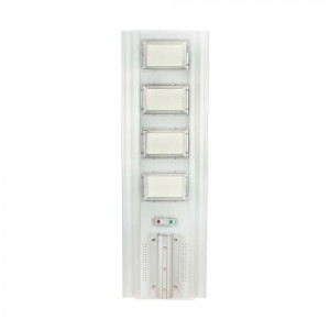V-Tac Vt-40401st 400 W Smd-Led-Straßenleuchte Mit 50 W Solarpanel-Bewegungssensor Und Ferngesteuerter Leuchte 4000 K Ip65 Mit Eigener Stromversorgung
