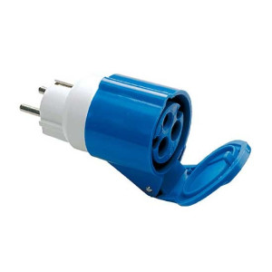 Fanton Adapter Für Industriestecker Von S31 Auf 1 Steckdose Cee 230v Ip44  73001