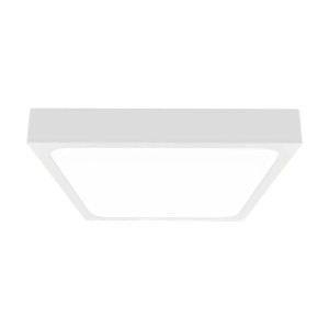 V-Tac Vt-8630w-Sq 30w Led-Deckenleuchte Ip44 Quadratisch Weiß 360° Modernes Design 6500k Weiße Farbe - Sku 7632