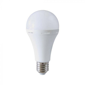 V-Tac Vt-51012 Led-Lampe E27 12w A80 Verdunkelung Mit Batterie 4,5 Stunden Licht 4000k Notlampe Verwendbar Als Taschenlampe Sku 7794