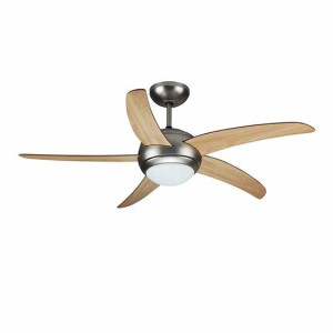 V-Tac Vt-6053-5 Led-Deckenventilator 5 Flügel 132 Cm 60 W Mit Doppelter E27-Lampenfassung Und Fernbedienung – Artikelnummer 7916
