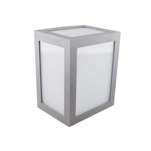 V-Tac Vt-822 12w Led Wandlamp Aluminum Würfel Grau Körper Neutralweiß 4000k Ip65 - Sku 8338