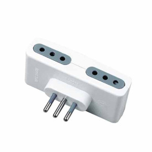 V-Tac Mehrfachsteckdose Steckdosenadapter 4-Fach Buchsen 10a Italienischer Standard - Sku 8725