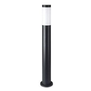 V-Tac Vt-838 Bodenbefestigung Wandleuchte 80cm Mit Schwarzem Edelstahlgehäuse Ip44 Halter 1xe27 - Sku 8978