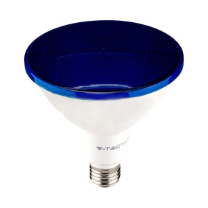 V-Tac Vt-1227 17w Led Lampe Bulb Smd Par38 E27 Blaues Licht Wasserdicht Ip65 - Sku 92066